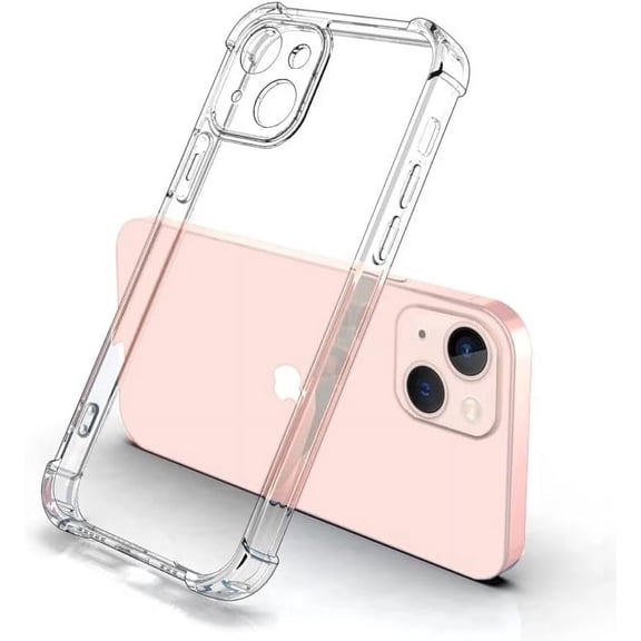 Compatible with iPhone Case,Luxury Thick Corner Protection Bumper Not Yellowing Camera Lens Protection Clear Soft Shockproof Cover Phone Case (White,iPhone 11)