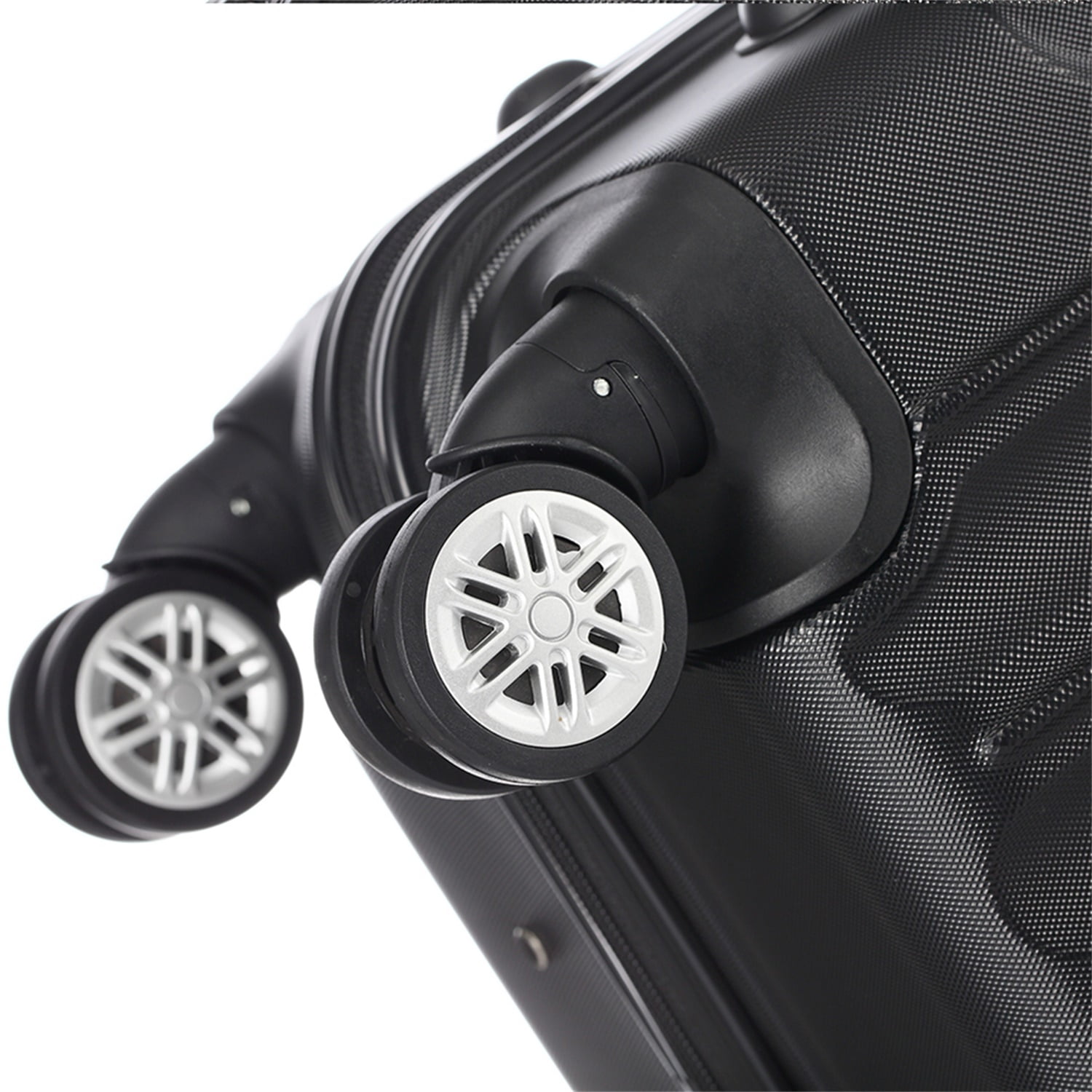 Kadyn 3-in-1 Multifunctional Large Capacity Traveling Storage Suitcase, Traveling Luggage Set, Plastic Metal Hard Luggage with Spinner Wheels, Black, 20"+24"+28" Kadyn 3-in-1 Multifunctional Large Capacity Traveling Storage Suitcase, Traveling Luggage Set, Plastic Metal Hard Luggage with Spinner Wheels, Black, 20"+24"+28"