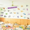 thumbnail image 4 of Alphabet Wall Stickers Peel & Stick Nursery Decor - DIY Vinyl Decals for Room, 21x29cm, 5PCS Set, Easy Apply & Reposition, No Residue, Smooth Surface, 4 of 5