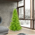 thumbnail image 3 of Vickerman 7.5' Lime Fir Artificial Christmas Tree, Lime  Dura-lit LED Lights, 3 of 3