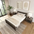 thumbnail image 5 of Plank+Beam Queen Bed Frame with Slatted Headboard, Classic Solid Wood Adults Platform Bed, 5 of 8