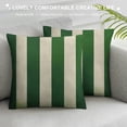 thumbnail image 3 of Awypu  St. Patrick's Day Pillow Covers Green Lucky Shamrock Throw Pillow Case Irish Style Cushion Cover for Home Couch Sofa St. Patrick's Day Party Decoration, 18 x 18 Inch, 3 of 5