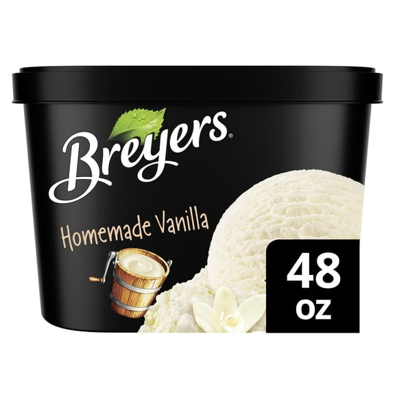 Breyers Homemade Vanilla Ice Cream Frozen Desserts, 1.5 Qt