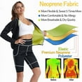 thumbnail image 4 of Women Sauna Jacket Slimming Sweat Sauna Suit Sauna Shirt Long Sleeve Workout Tops Body Shaper, 4 of 10