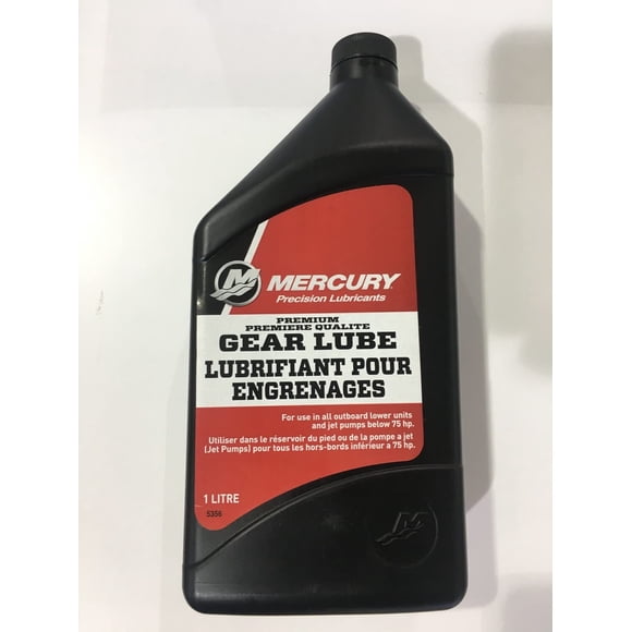 Mercury Premium Gear Lube 1L Single Bottle, 858058KC1