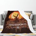 thumbnail image 2 of Manta de franela súper suave con diseño de banda Shinedown, mantas kawaii, cómoda y cálida para sala de estar, sofá, cama, 40 x 50 pulgadas, 2 of 8
