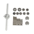 thumbnail image 2 of 31 Pcs M1-M2.5 Hss Ensemble de Bouchons de Filetage pour Métriques, 2 of 9