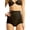 Black, variant on SlimMe High-Waisted Seamless Shaping Briefs - Womens - Female