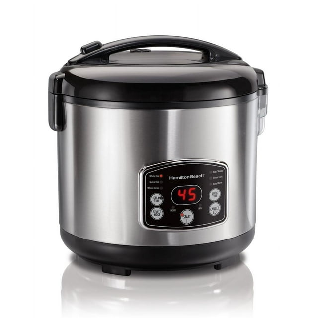 Olla arrocera y vaporera digital programable Hamilton Beach 37541CHamilton