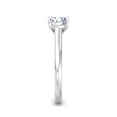 thumbnail image 3 of Bow Jewelry 1.6 Ct Round Cut Moissanite Prong Set Engagement Ring - 14K White Gold Plated Ring for Women - Engagement Ring for Her - Moissanite Ring - Great Gift for Her, 3 of 3