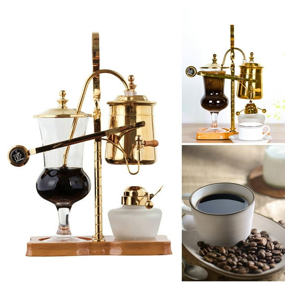 Belgium Luxury Royal Family Coffee Maker Balance Syphon Siphon Coffee Maker 15oz