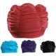 thumbnail image 3 of Gorro/gorro/turbante de tela suave plisado para mujeres y niñas, gorro de baño, bonito gorro para rastas, pelo largo, divertido para jugar en verano, en el mar o en la piscina, 3 of 4