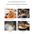 thumbnail image 5 of Stainless Measuring Cup (2000ML), 8 Cup Stainless Measuring Cup, Stainless Pitcher with Marking with Handle, 64 Ounces (2.0 Liter), 5 of 5
