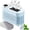 Blue, variant on Portable Small Ice Maker, Mini Ice Maker, 12V Compact Portable Ice Cube Maker Countertop, Home Kitchen Appliance for Fast Nugget Ice Making, for Drinks, Travel, RV (White)