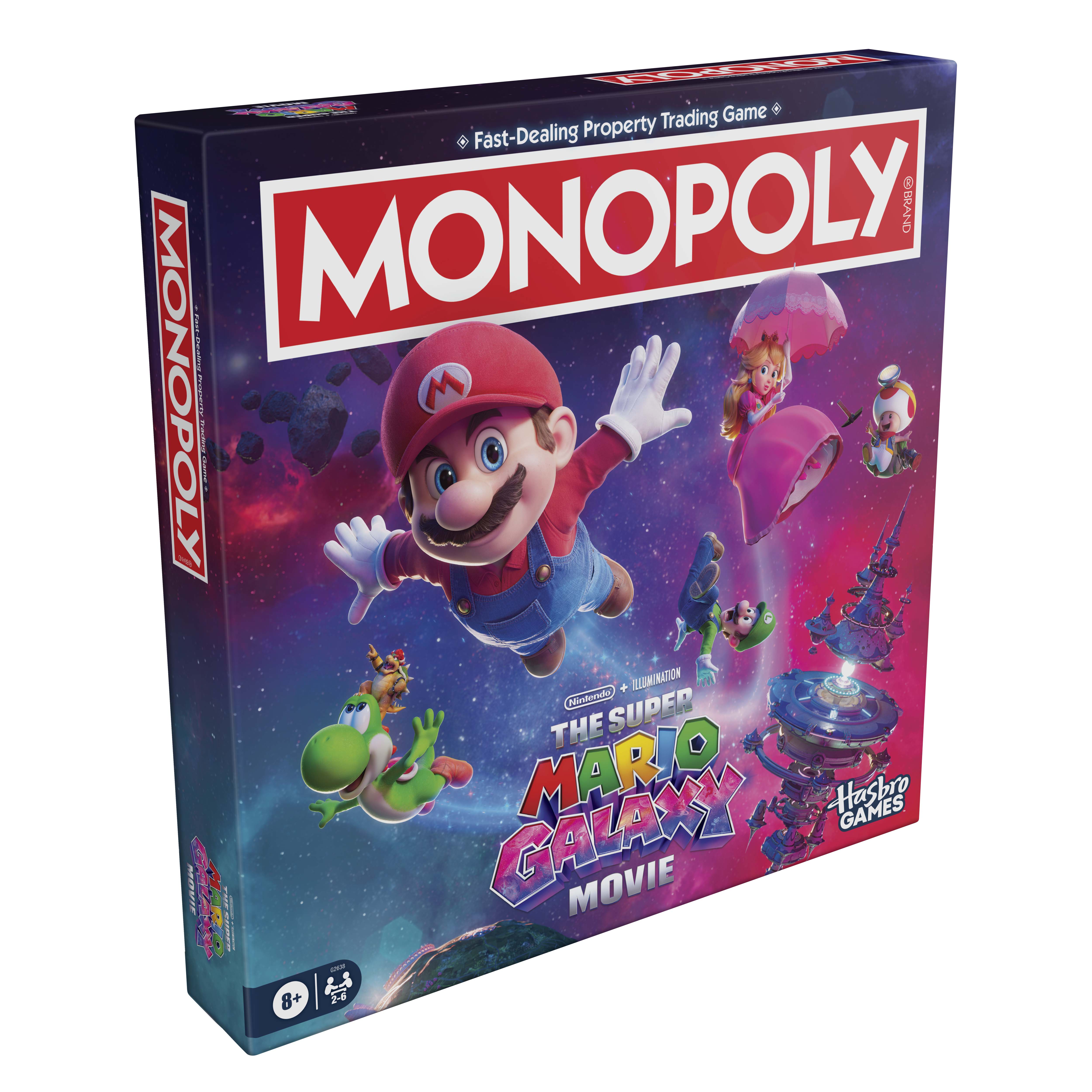 Monopoly Super Mario Galaxy Movie Edition Board Game photo 6