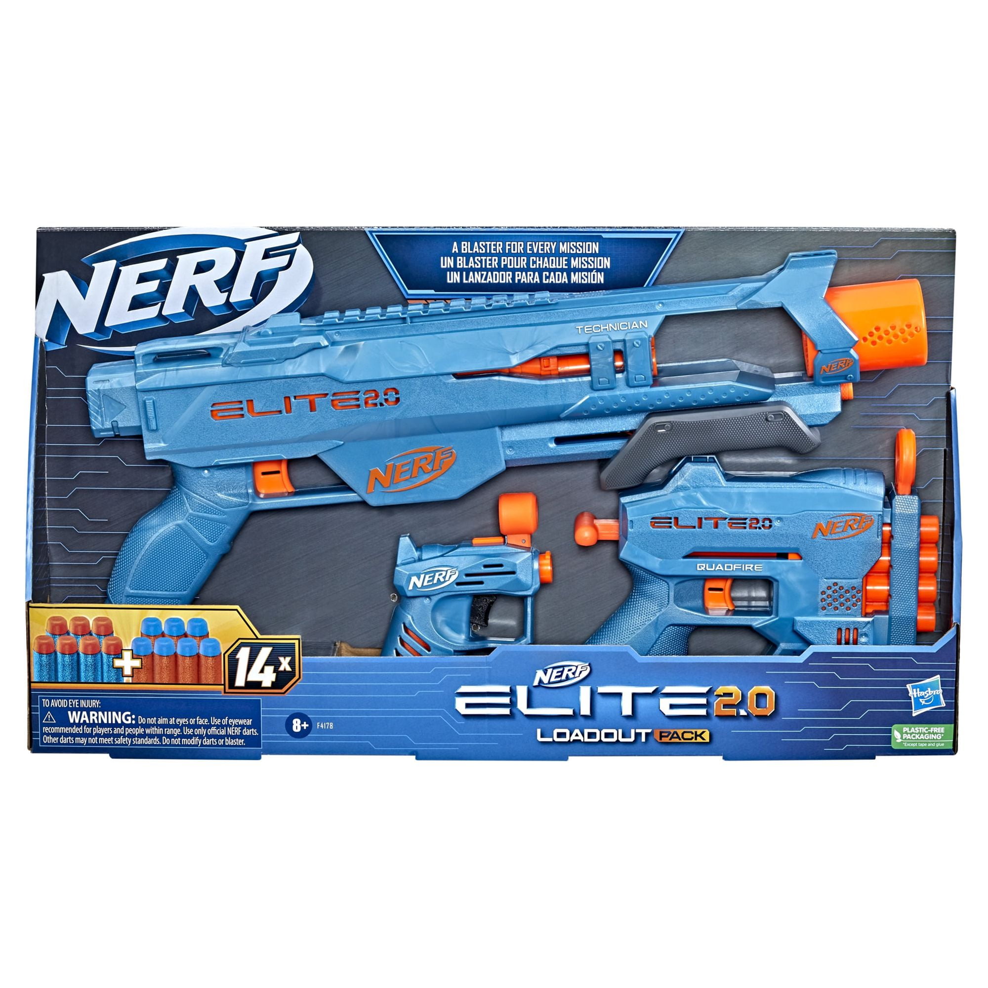 Nerf Elite 2.0 Ultimate Blaster 3-pack