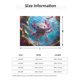 thumbnail image 5 of Fotbe Cute Underwater Axolotl Manta de Franela con Estampado, Manta Ultrasuave para Cama, Sofá, Auto, Hipoalergénica y Antibolitas-50"x40", 5 of 6