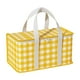 thumbnail image 2 of Bolsa térmica para picnic al aire libre | Bolsa térmica para almuerzo de gran capacidad | Portátil, plegable, de tela no tejida con forro de aluminio | Aislamiento térmico grueso para camping, playa, 2 of 5