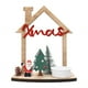 thumbnail image 1 of Cateissary Adorno de casa de Navidad de madera de primera calidad para celebraciones navideñas, diseños pequeños, fáciles de usar y únicos Kits de decoración para fiestas, 1 of 6