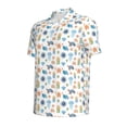 thumbnail image 2 of Rocae Undersea Animals for Men's Short Sleeve Polo Shirt, Quick Drying Performance Moisture Wicking Sports Men's Golf Shirt 4X-Large, 2 of 9