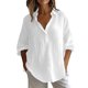 thumbnail image 2 of Vestidos Casuales Para Mujer, Blusas De Mujer De Moda Camisetas sueltas de verano con cuello redondo y manga corta para mujer, 2 of 8