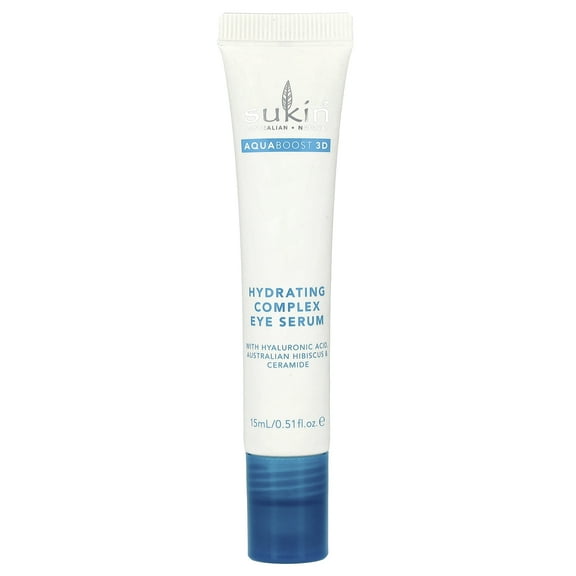 Sukin AquaBoost 3D, Hyaluronic Acid Eye Serum, 0.51 fl oz (15 ml)