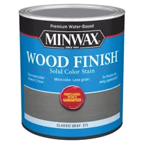 qt Minwax 10821 Classic Gray Wood Finish Water-Based Solid Color Stain