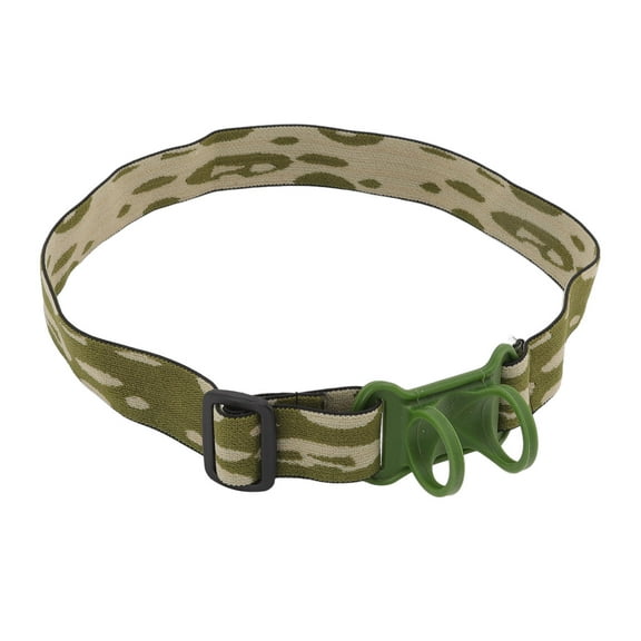 Elastic Headlamp Strap Adjustable Headlight Band Outdoor Riding Belt for 22 to 32mm Diameter Torches