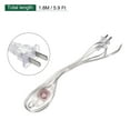 thumbnail image 2 of Uxcell Lamp Cord with Dimmer Switch 1.8M Replacement Lamp Repair Part Transparent, 2 of 6