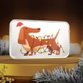 thumbnail image 4 of 1 oz Silver Colorized Bar - Here Comes Santa Paws, 4 of 4