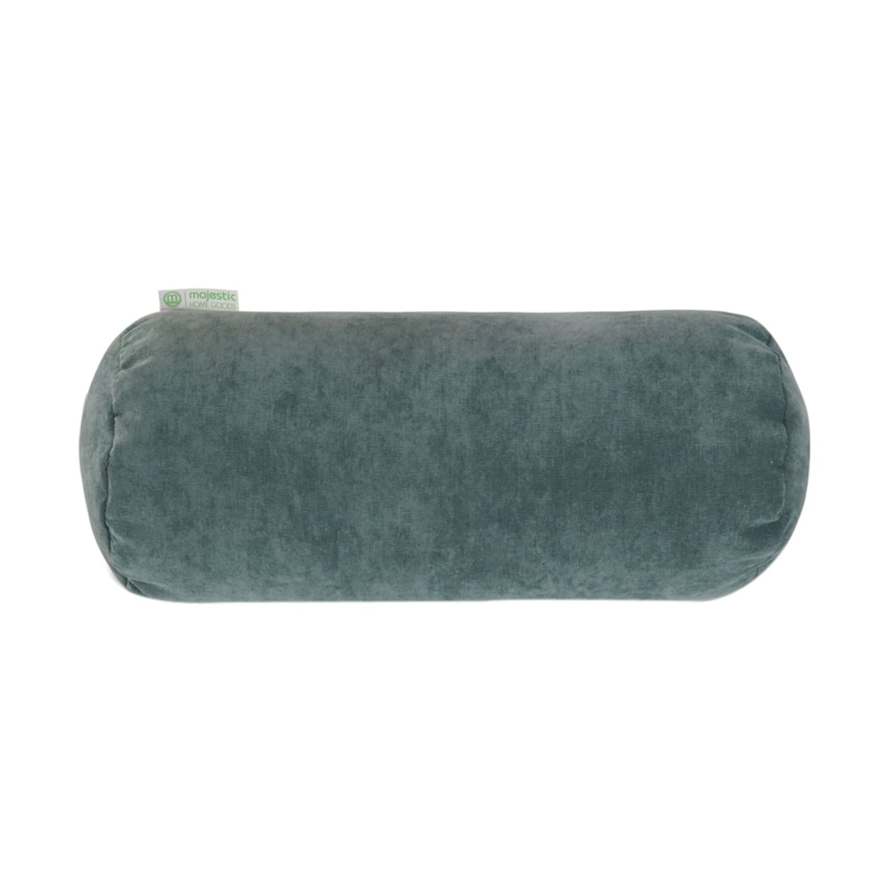 Majestic Home Goods Decorative Villa Azure Round Bolster Pillow