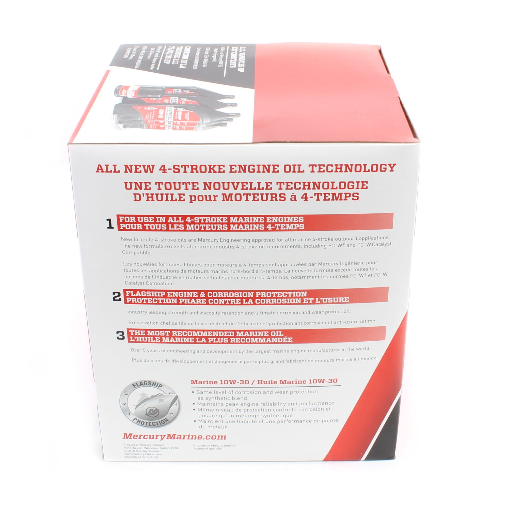 Mercury Marine 75hp-115hp 4 Stroke Outboard Oil & Filter Change Kit 8M0107510