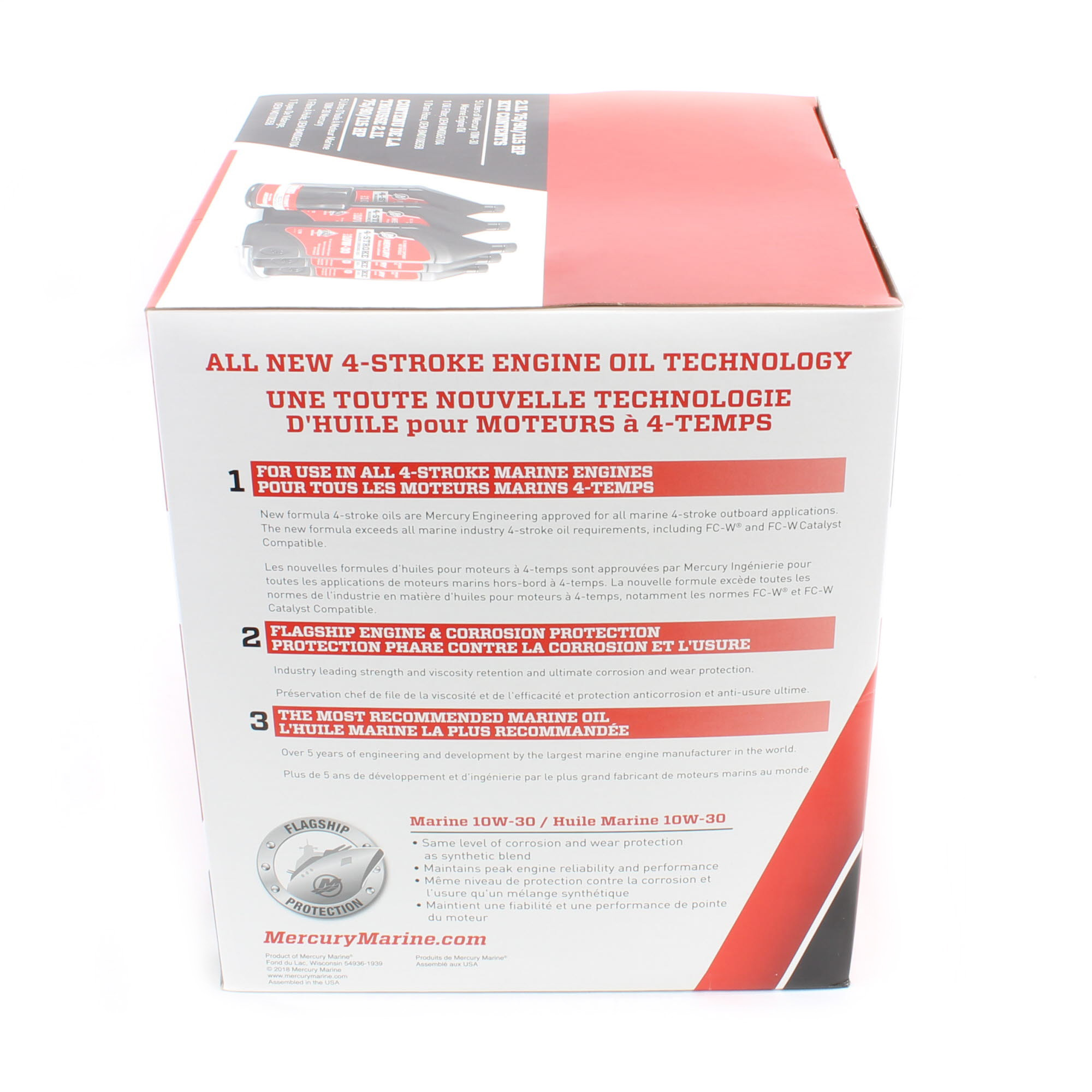 Quicksilver Marine New OEM 10W-30 Fourstroke Outboard Oil Change Kit 2.1L 8M0107510 - image 2 of 4
