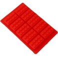 thumbnail image 2 of shiyou-Building Brick Ice Tray or Candy Mold for Lego Lovers! (Red), 2 of 4