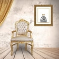 thumbnail image 3 of Straatsma, Leah 20x24 Gold Ornate Wood Framed with Double Matting Museum Art Print Titled - Crown Hedgehog, 3 of 4