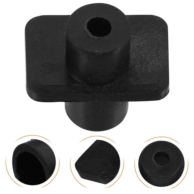 Mobutofu 2Pcs Ladder Accessories Plastic Ring Sleeve for Construction Use