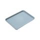 thumbnail image 1 of Matsuzay Bandeja plástica rectangular fácil de limpiar para las bandejas rectangulares plásticas diarias de la cocina de la bandeja del té Mostrada azul grande, 1 of 6