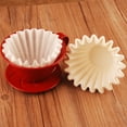 thumbnail image 6 of Coffee Filters 8-12 Cup, 3.14 inch x 2.63 inch, 200 Count Basket Coffee Filters, White Disposable 8 to 12 Cup Coffee Filter Paper, 6 of 7