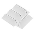 thumbnail image 1 of 4 Pcs Support de Cloison Base Support d'Écran de Bureau Support en Plastique Support de Cloison Réutilisable pour Maison et Bureau, 1 of 9