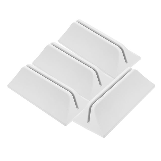 Shisuyan 4 Pcs Support de Partition Base Support de Moustiquaire en Plastique Support de Séparation Réutilisable pour Maison et Bureau