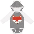 thumbnail image 3 of Inktastic Fox Woodland Animals Boys or Girls Long Sleeve Baby Bodysuit, 3 of 5