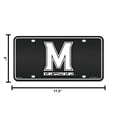 thumbnail image 6 of Maryland NCAA Terrapins 12x6 Carbon Fiber Design Metal License Plate Auto Tag, 6 of 8