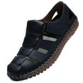 thumbnail image 1 of Men's Casual Sandals Closed Toe Outdoor Handmade Leather, 1 of 6