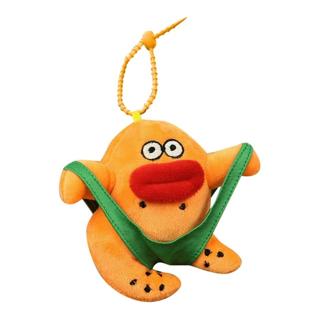 BotaniNest " Cute" Keychain Absurdly Adorable Bag Charm For & Keys Weirdly Lovable Stuffed Toy