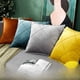 thumbnail image 3 of Almohada de noche, cojín de coche, funda de almohada a cuadros de terciopelo, funda de cojín de sofá, almohada, 3 of 5