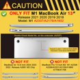 thumbnail image 2 of Funda Batianda para MacBook Air de 13 pulgadas 2020-2018 con Touch ID, 2 of 8