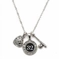 thumbnail image 2 of MadSportsStuff Custom Player ID Softball Necklace (#32, One Size), 2 of 4