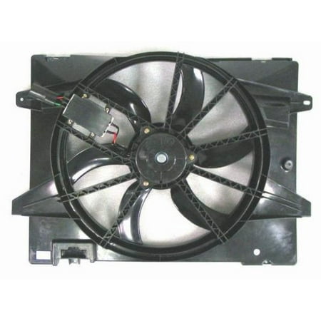 Marquis Fan Assembly - Dual Radiator and Condenser Fan Assembly - Pacific Best Inc For/Fit FO3115157 FO3115178 06-11 Ford Crown Victoria Mercury Grand Marquis Marauder Lincoln Town Car w/ Controller
