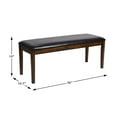 thumbnail image 3 of Lexicon Delmar 6 Piece Wood Dining Set in Espresso, 3 of 11