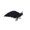 Style A, variant on Halloween Crow Decoration, Realistic Black Feathered, 1 Pack Desktop Tabletop Standing Ornament, Spooky Atmosphere Props for Home Party Haunted House Indoor Outdoor Halloween Festival Decor Use